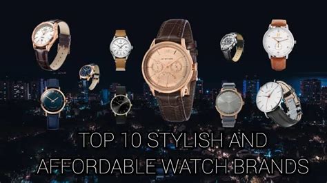 best budget friendly watch brands.